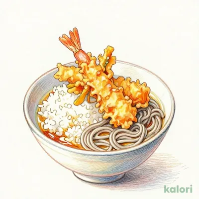 Shrimp Tempura Rice Bowl Set