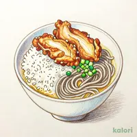 Fried Chicken Rice Bowl Set