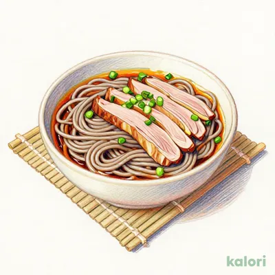 Duck Dipping Soba Noodles