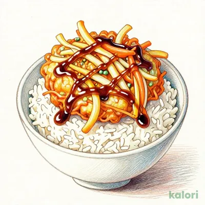 かき揚げ丼