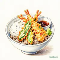 かき揚げ丼御膳