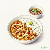 カレー丼御膳