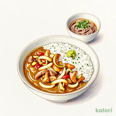 Curry Rice Bowl Set Meal