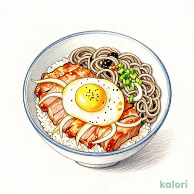 Pork Fillet Cutlet Rice Bowl Set Meal