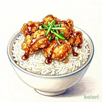 鳥から丼