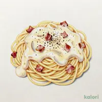 こななの豆乳カルボナーラ