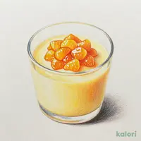 温州みかんの豆乳プリン