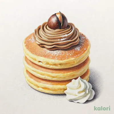 KONA'S クラシックモンブランパンケーキ