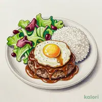 ハンバーグロコモコ