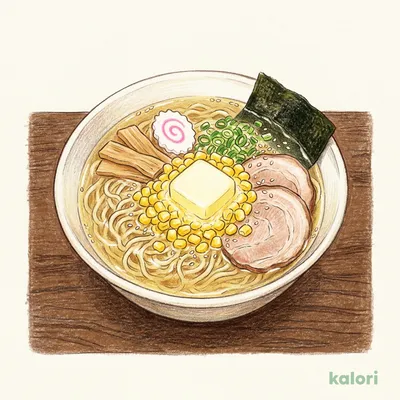 塩バターコーンらーめん