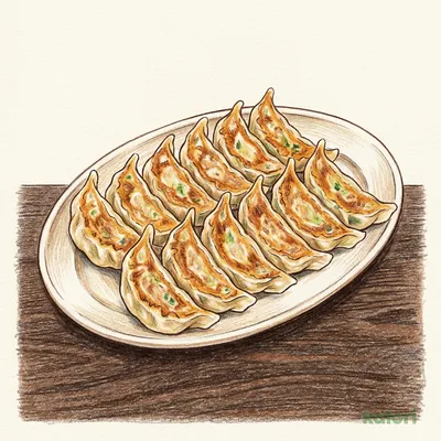 ダブル餃子