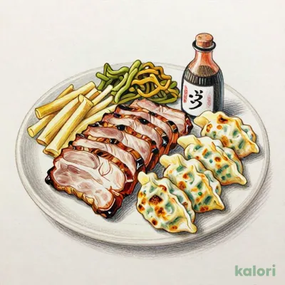 Char Siu, Menma, and Pickled Mustard Greens Set