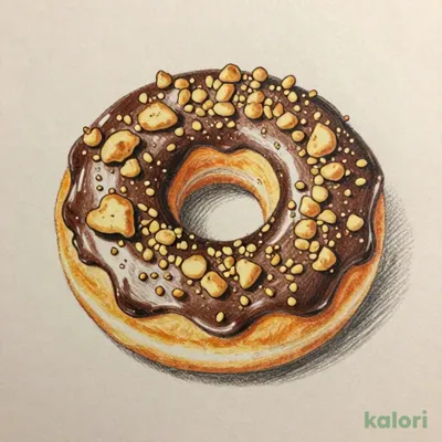 Chocolate Crunch Doughnut