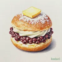 Premium Nagoya Japanese Chestnut & Sweet Bean Butter Doughnut
