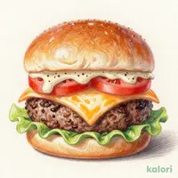 トリュフコルビージャックチーズバーガー