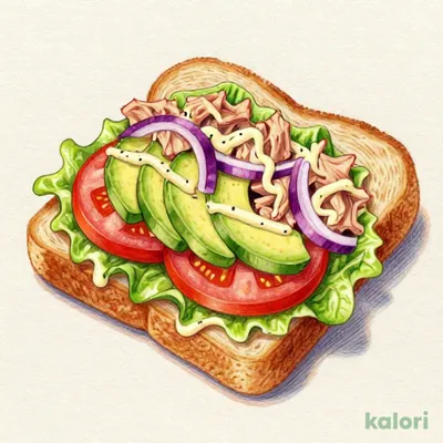 Tuna & Avocado Sandwich