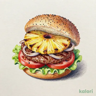 Pineapple Burger