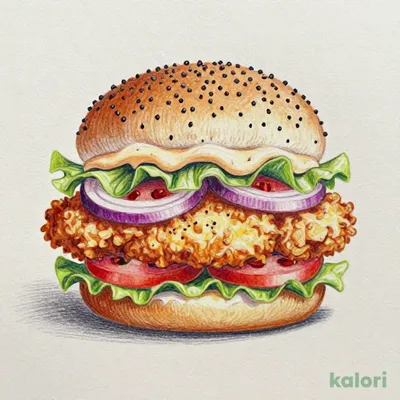 Fried Chicken Burger