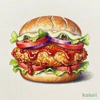 Spicy Sriracha Chicken Burger