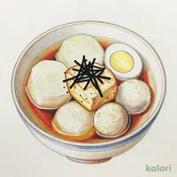 Giant Daikon Radish Oden