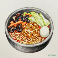 五目あんかけ石焼そば