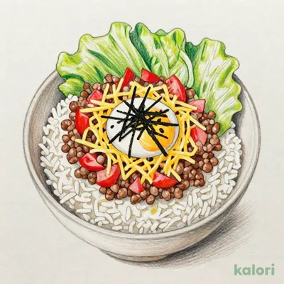 【店舗限定】和風タコライスランチ