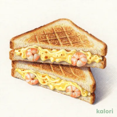【店舗限定】海老玉子ホットサンド