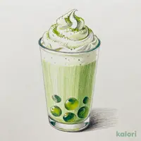 抹茶ゼリーオレ