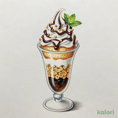 自家製珈琲ゼリーパフェ