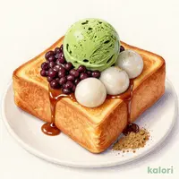 黒糖みつときな粉の和風フレンチトースト