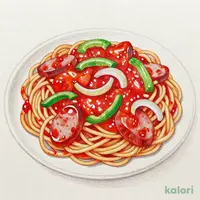 大盛り：ナポリタンランチ