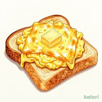 ふわふわエッグチーズトースト