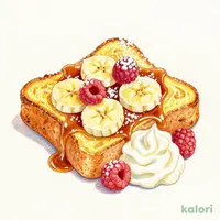 キャラメルバナナフレンチトースト
