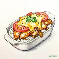 ケイジャンチキンカレードリア