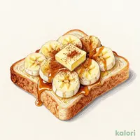 シナモンバナナバタートースト