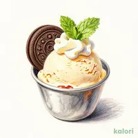 バニラアイス