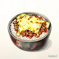 ビーフ麻婆茄子ドリア