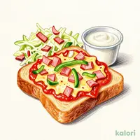 ピザトーストモーニング
