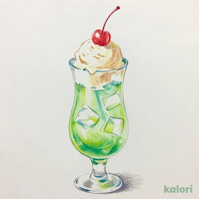 メロンクリームソーダ