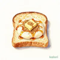 メープルきな粉餅バタートースト