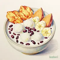 Chilled Coconut Zenzai