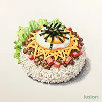 和風タコライスランチ