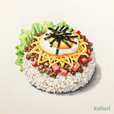 和風タコライスランチ