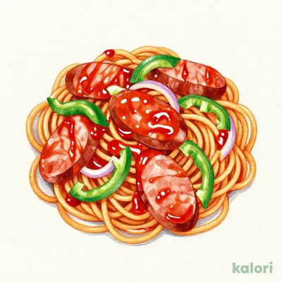 昔ながらのナポリタン