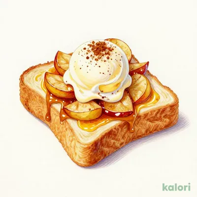 Baked Apple Toast