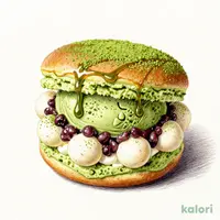 窯焼き抹茶ケーキサンド