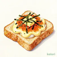 餅明太マヨバタートースト