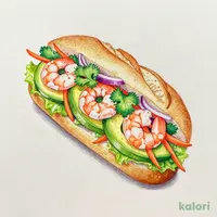 海老＆アボカドバインミー