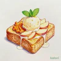 Anno Sweet Potato and Baked Apple French Toast