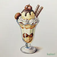 秋薫るマロンパフェ